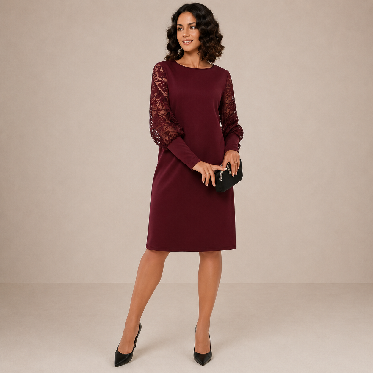 Valeria — Vestido midi