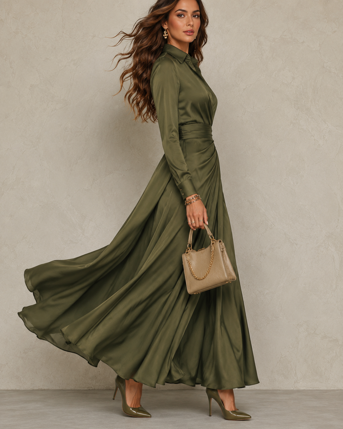 Leontyna — Vestido largo