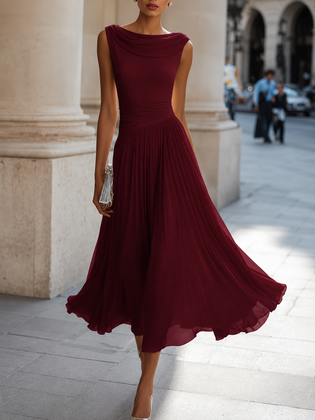 Natalia — Vestido midi