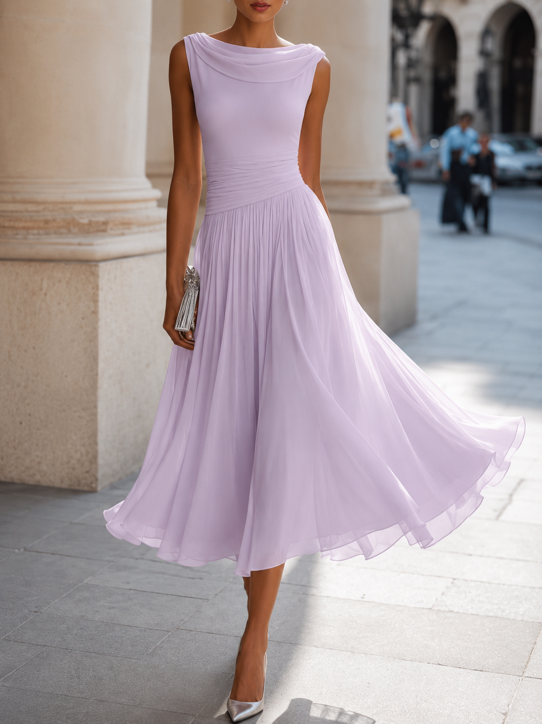 Natalia — Vestido midi