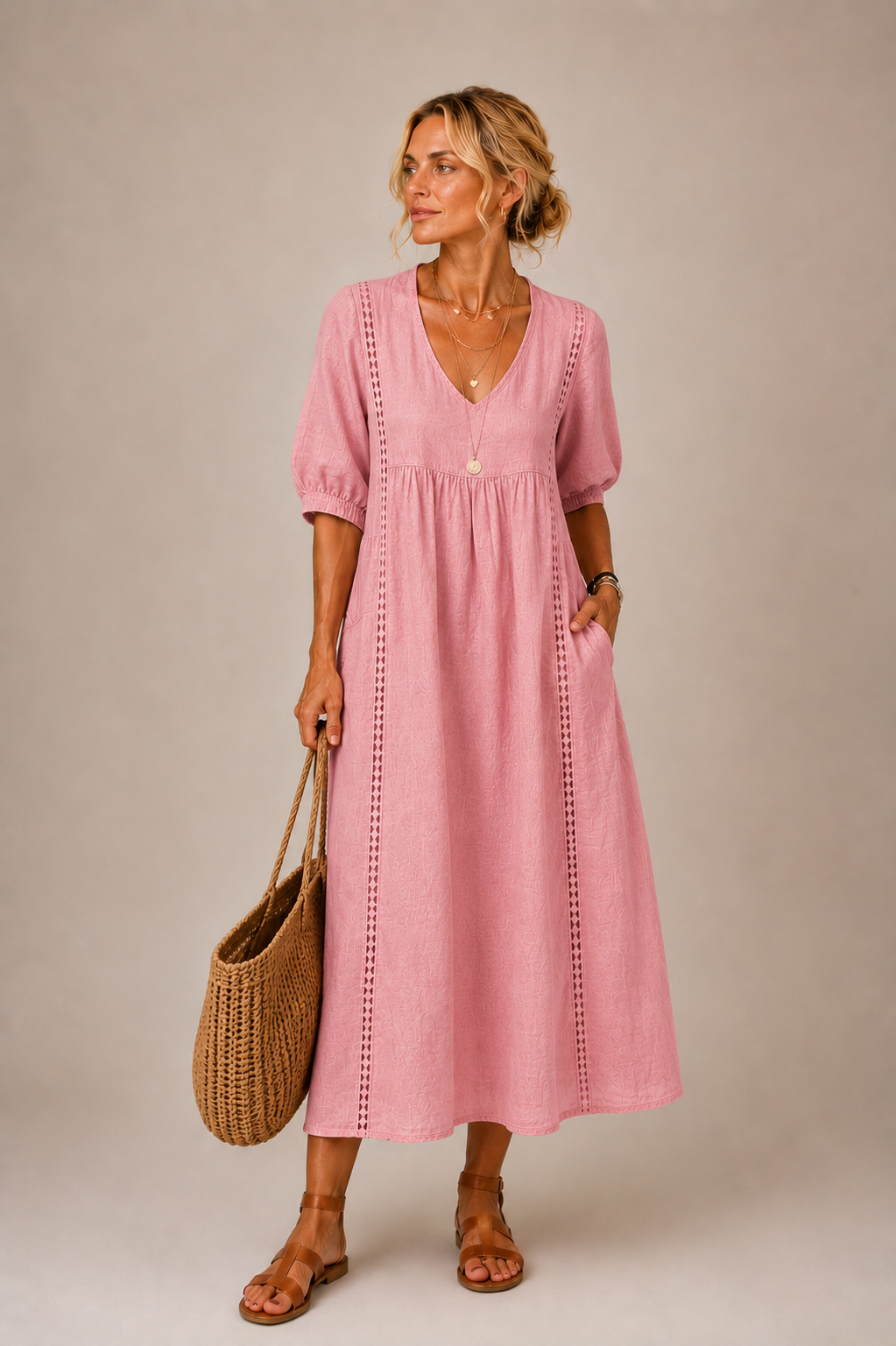 Carla — Vestido midi de verano