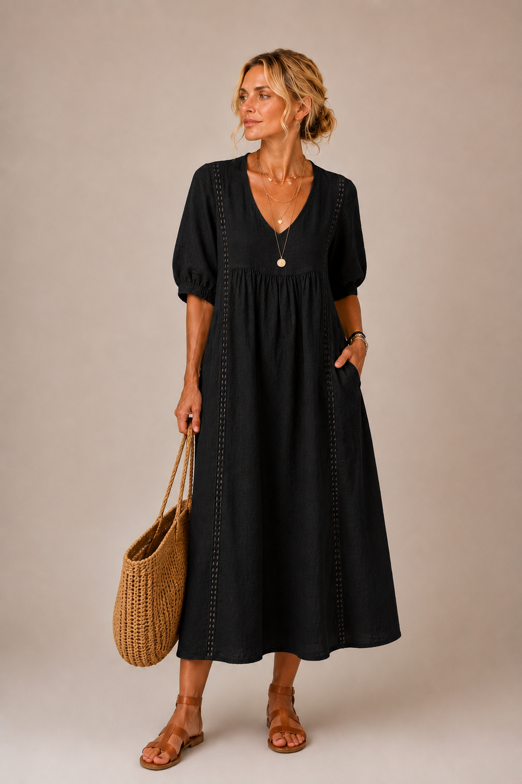 Carla — Vestido midi de verano