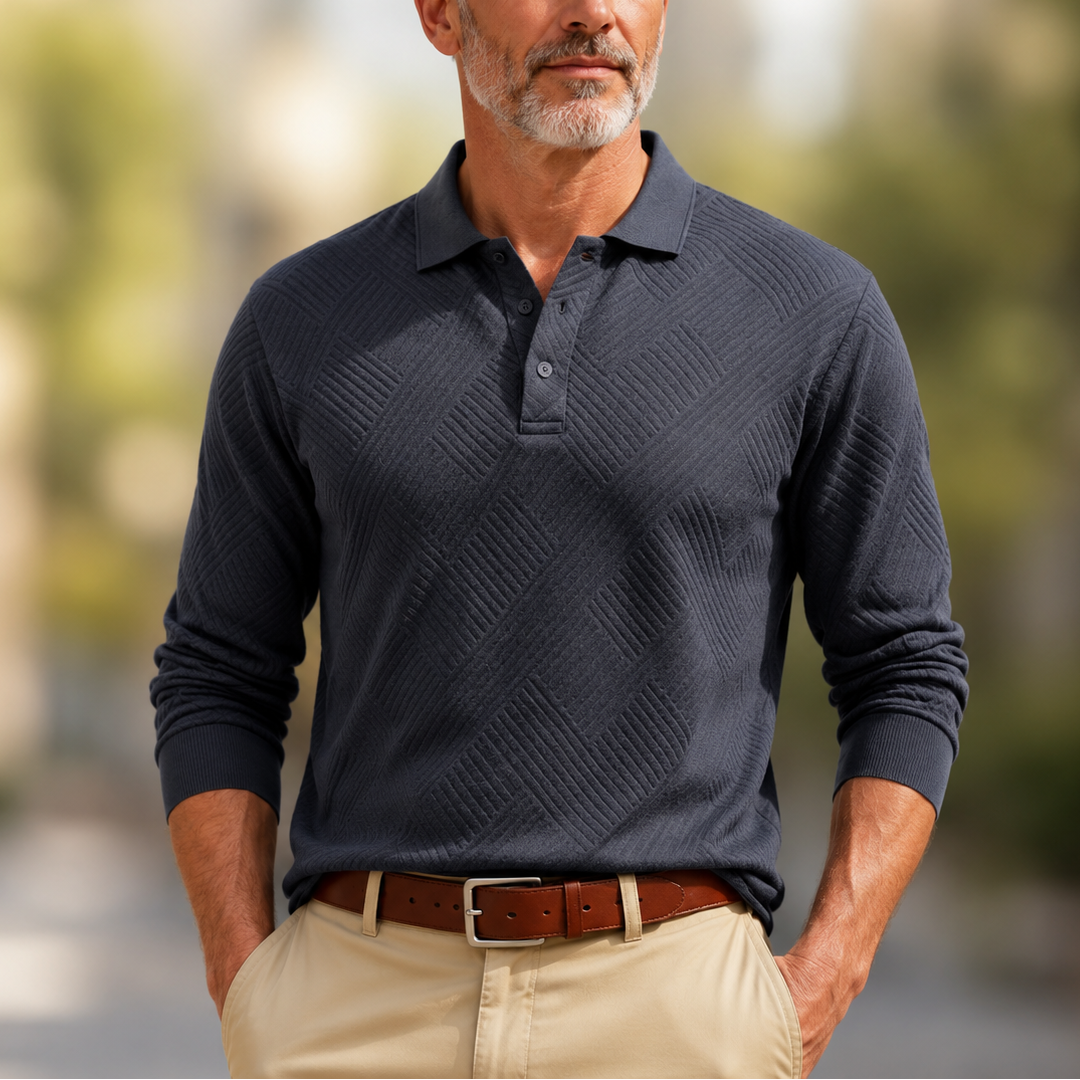 Pablo · Polo de manga larga de algodón