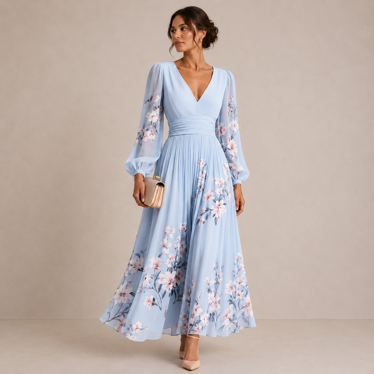 Nirena — Vestido midi
