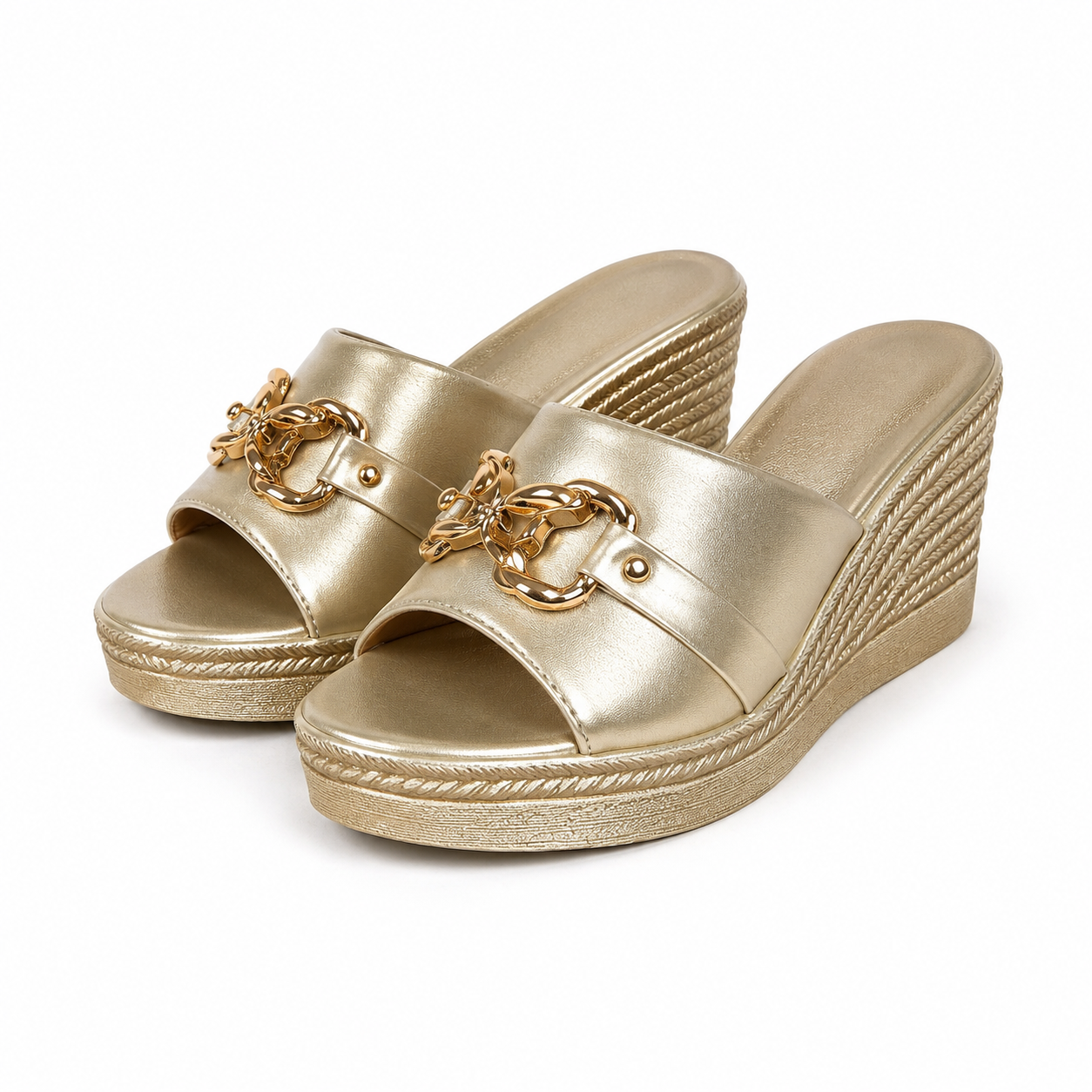 Mencía — Sandalias de cuña confort