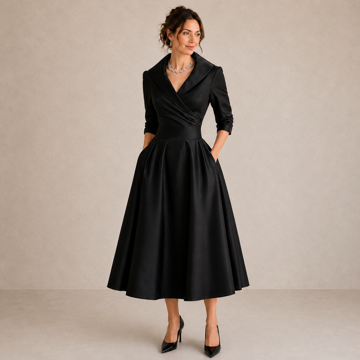 Alicja — Vestido midi