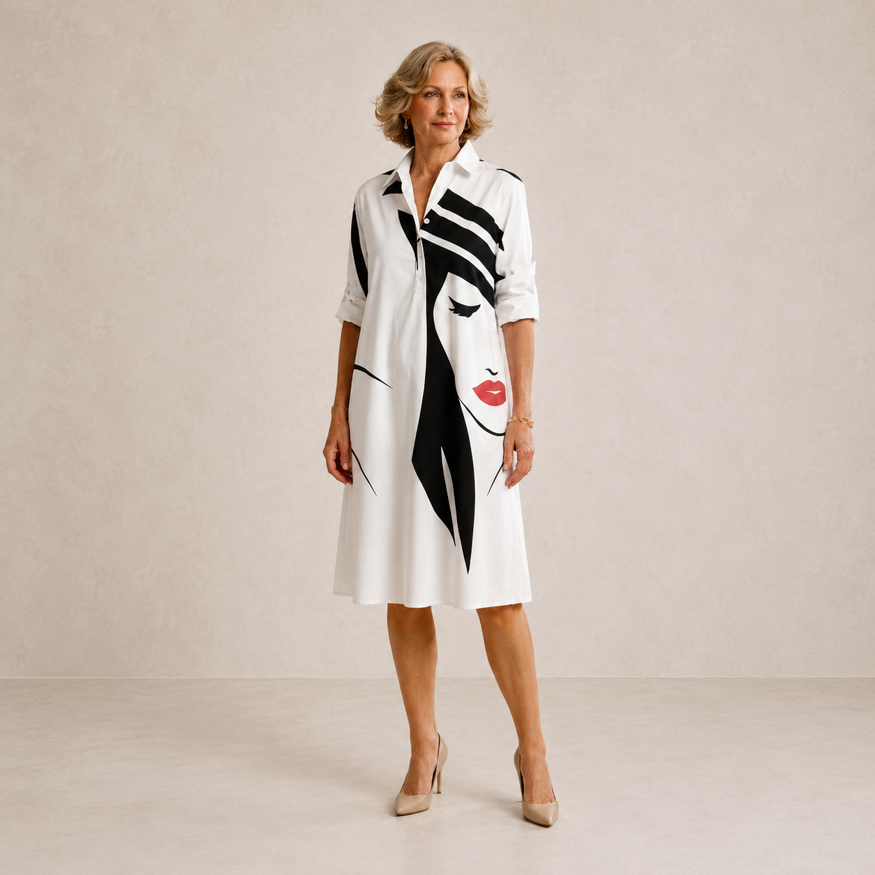 Bella — Vestido midi