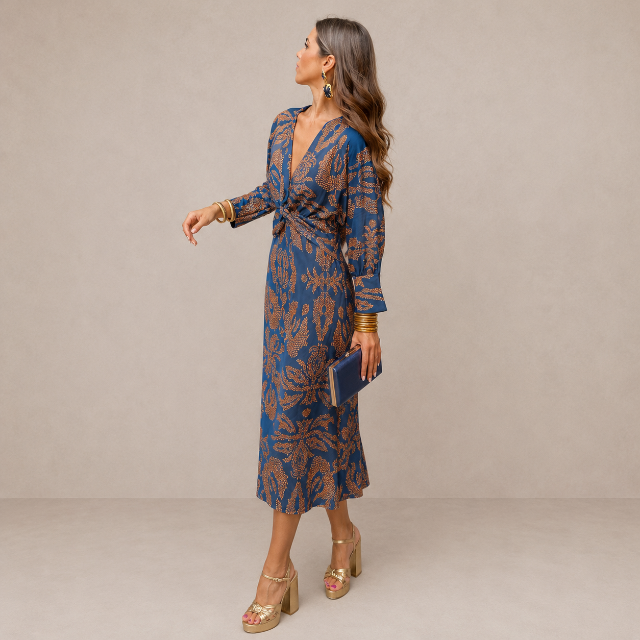 Elowena — Vestido midi