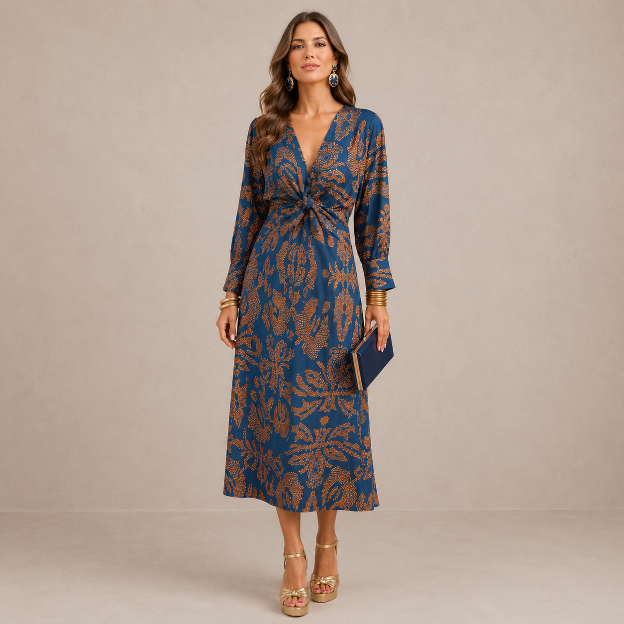 Elowena — Vestido midi