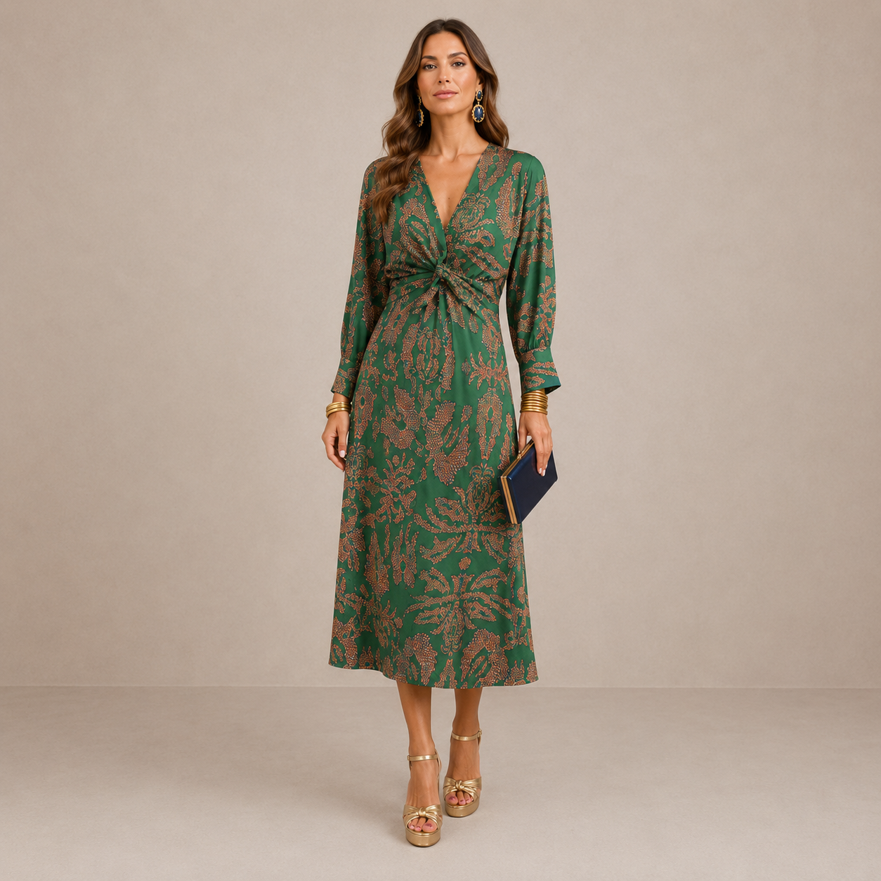 Elowena — Vestido midi