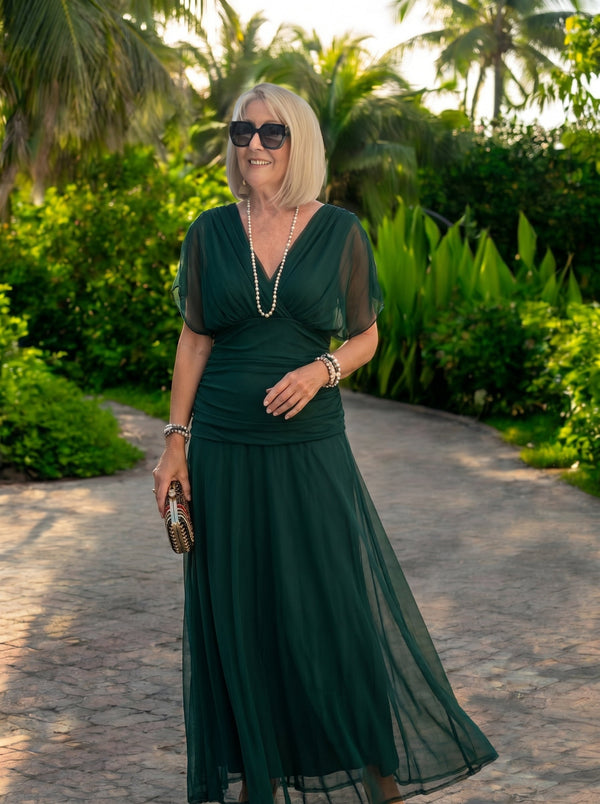Vestido largo de fiesta