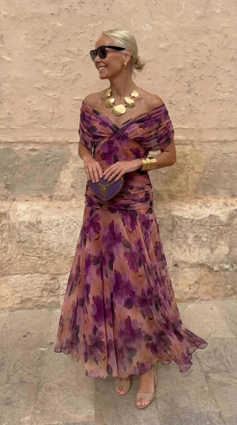Hendrika | Vestido de noche coral
