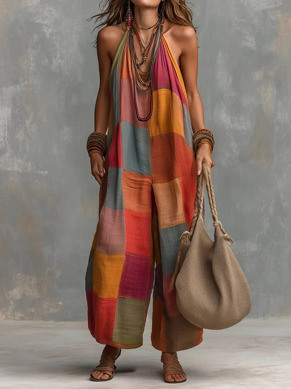Mono bohemio patchwork