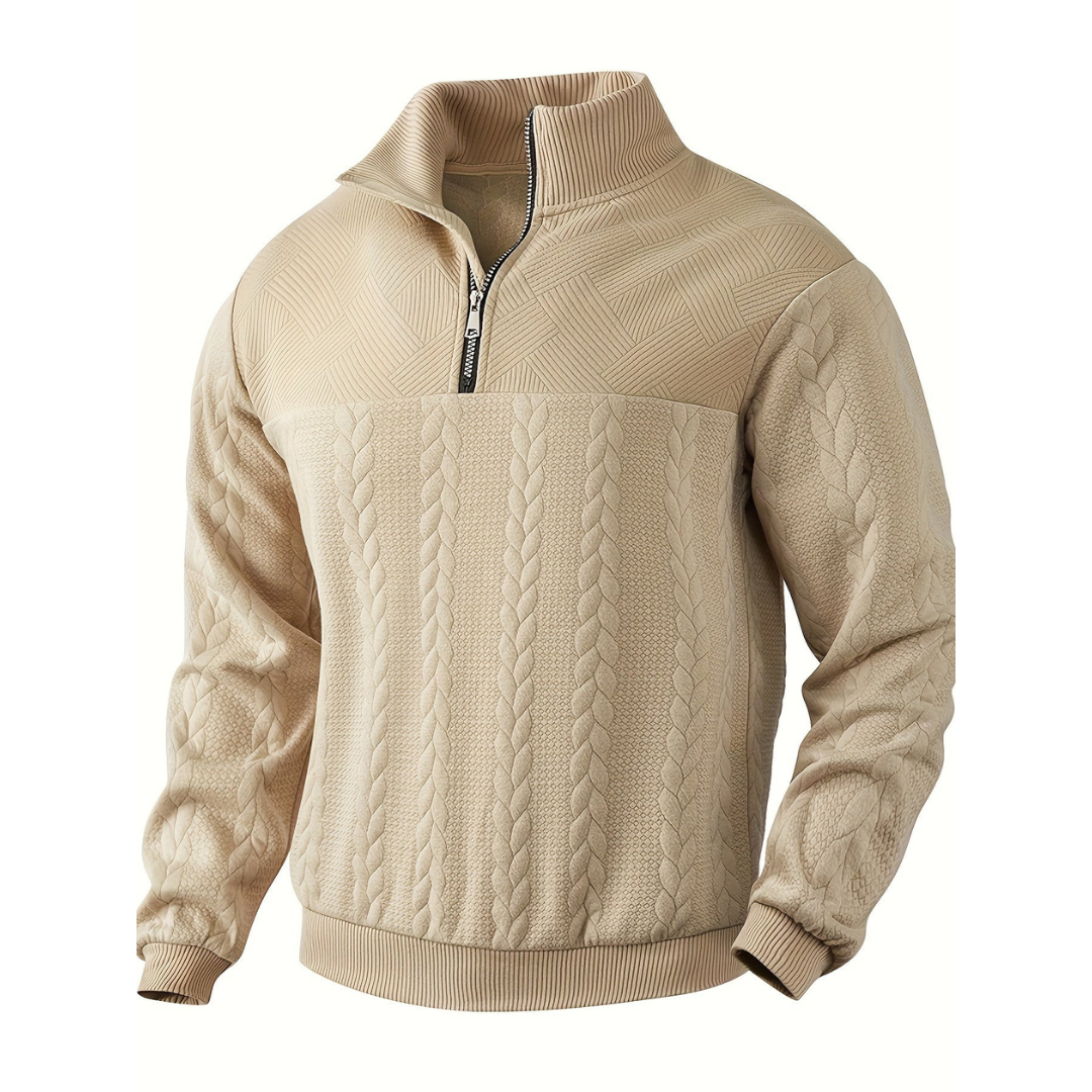 Carlos · Chaqueta de punto con cremallera
