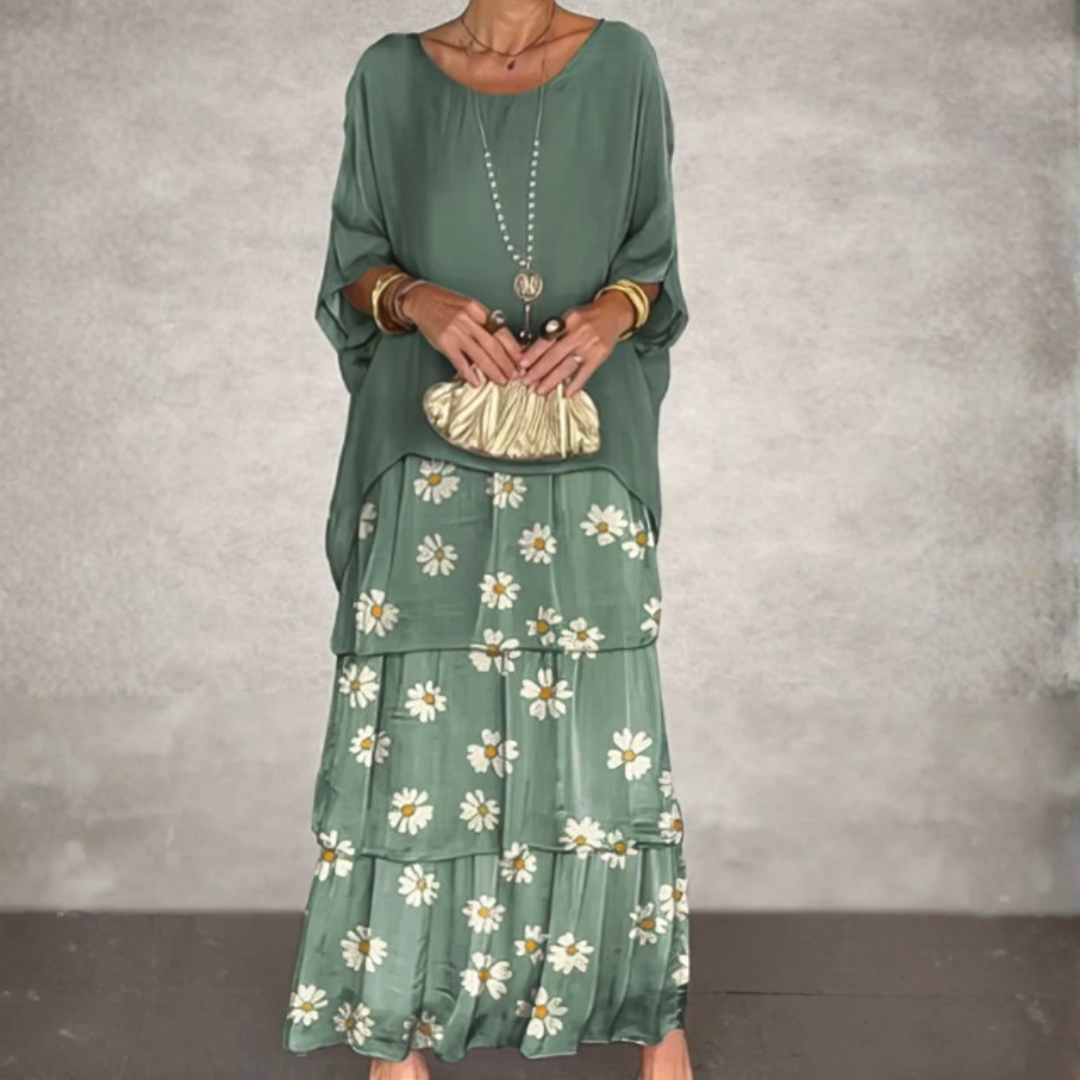 Lara — Vestido largo y vaporoso elegante