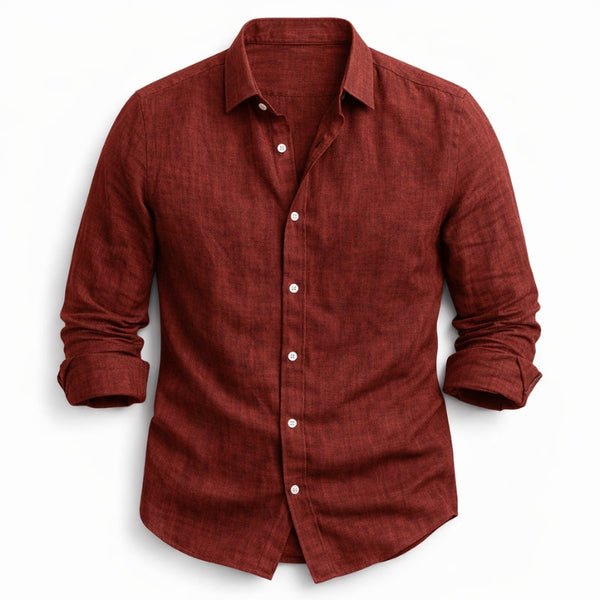 Raúl · Camisa de lino cómoda