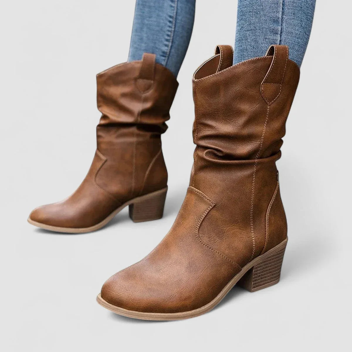 Vania — Botas de piel ortopédicas