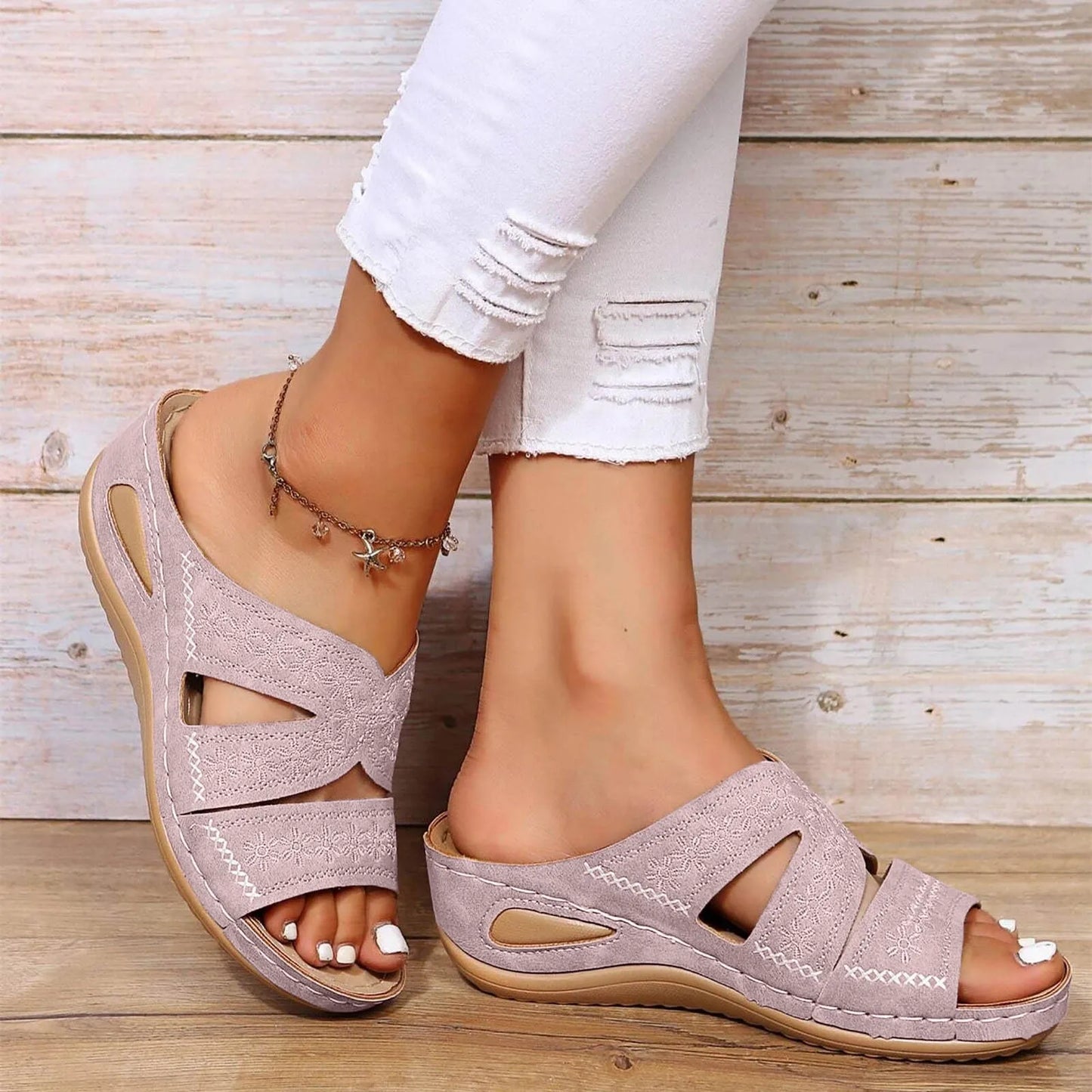 Aria — Sandalias confort para todo el día