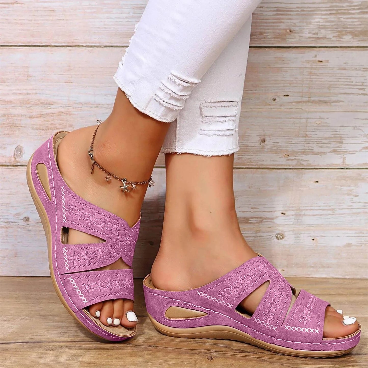 Aria — Sandalias confort para todo el día