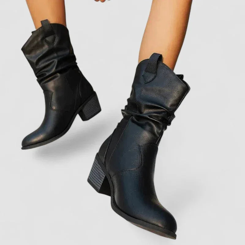 Vania — Botas de piel ortopédicas