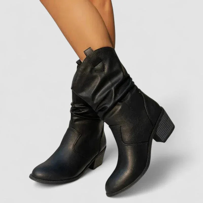 Vania — Botas de piel ortopédicas