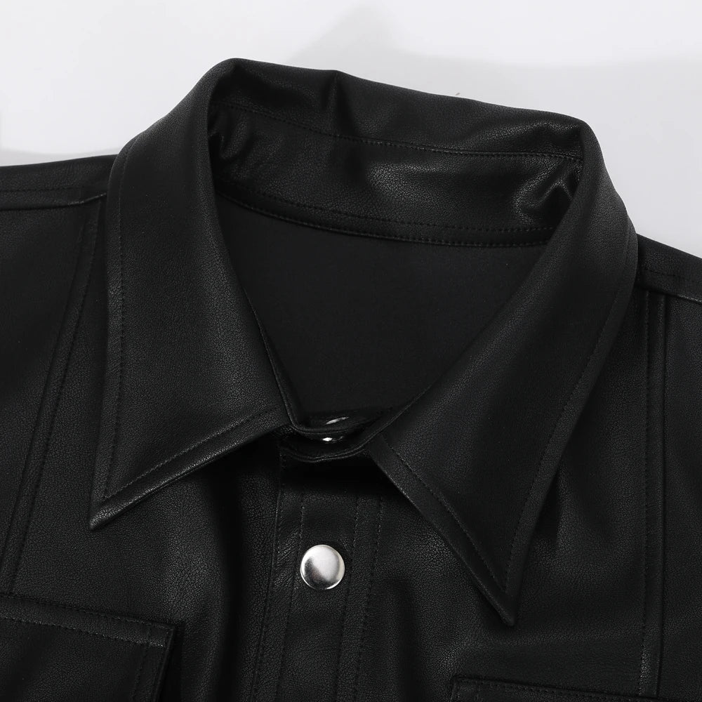 Iker · Chaqueta de piel de manga larga