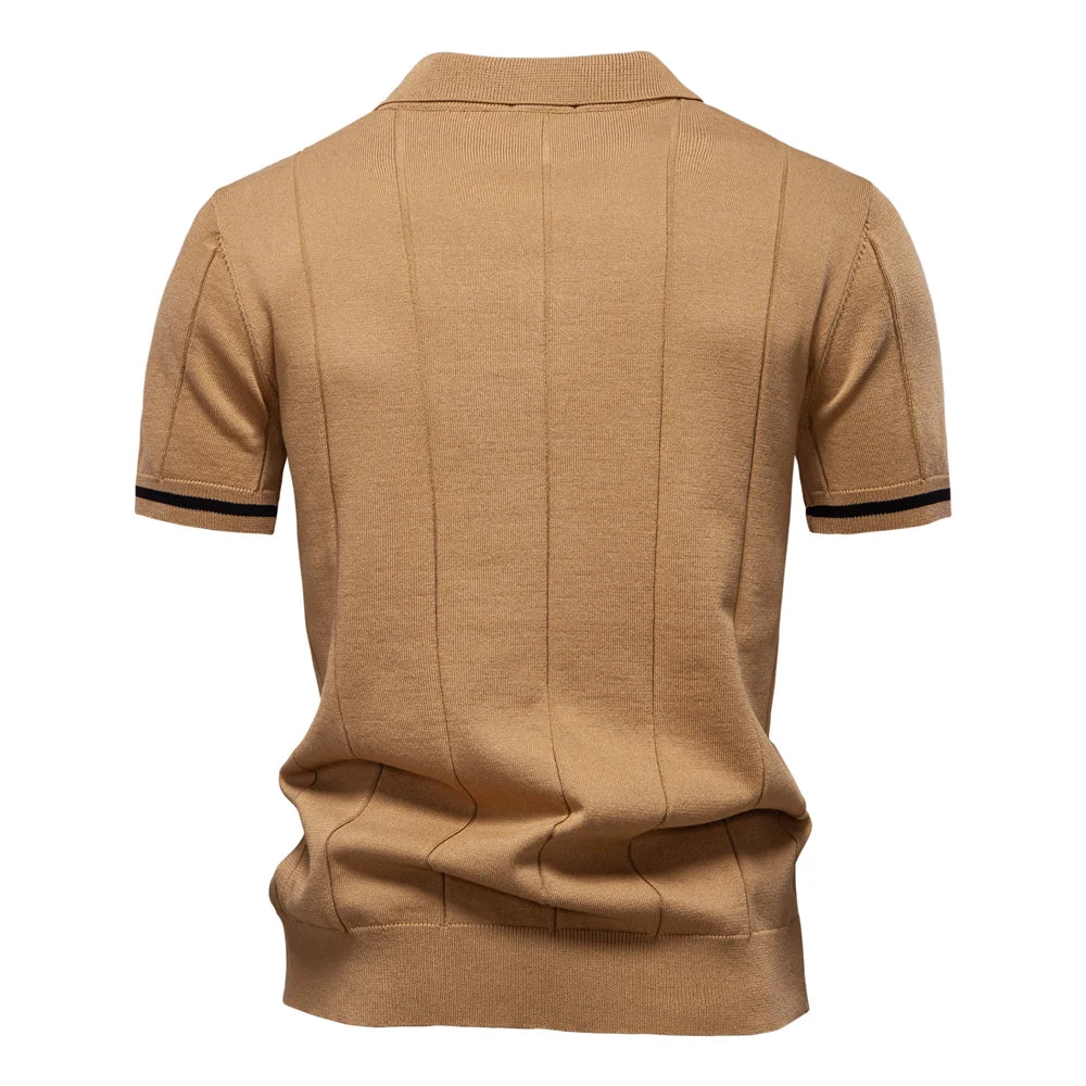Diego · Polo de verano con cremallera