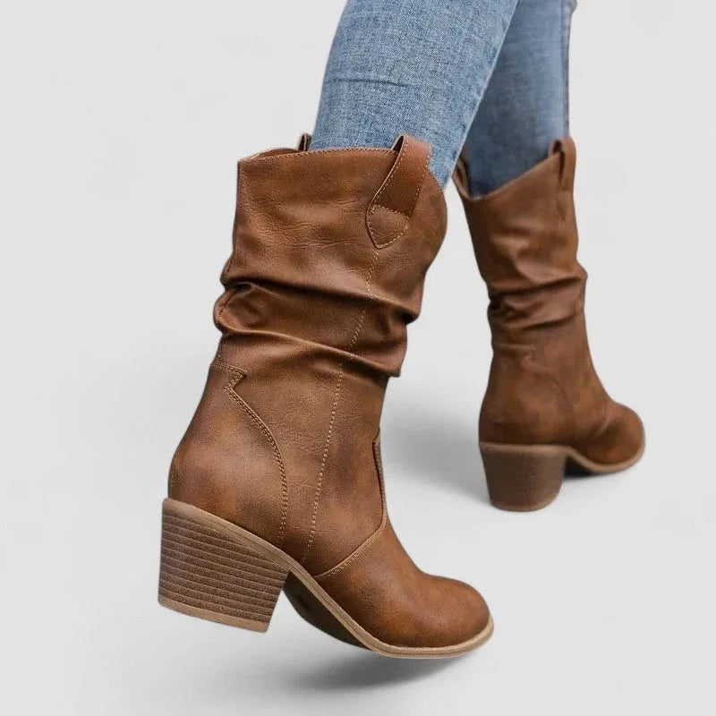 Vania — Botas de piel ortopédicas