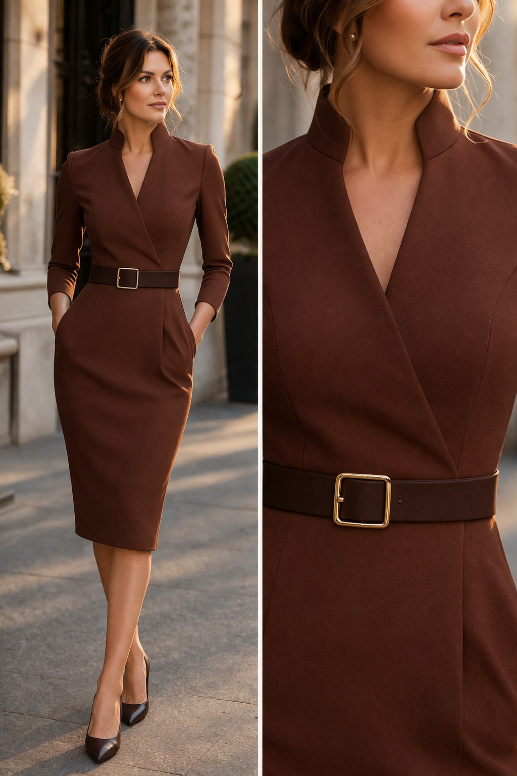 Tivara — Vestido midi