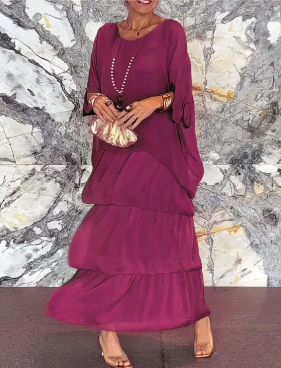 Lara — Vestido largo y vaporoso elegante