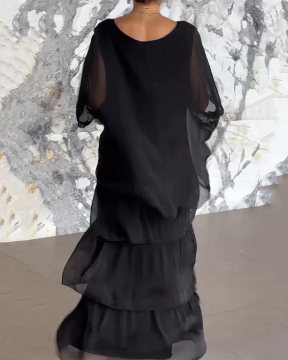 Lara — Vestido largo y vaporoso elegante