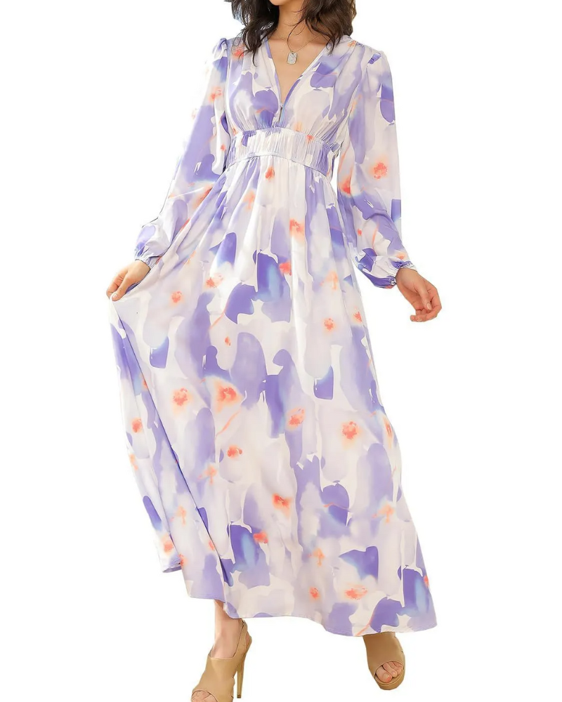 Celine | Vestido femenino con estampado floral