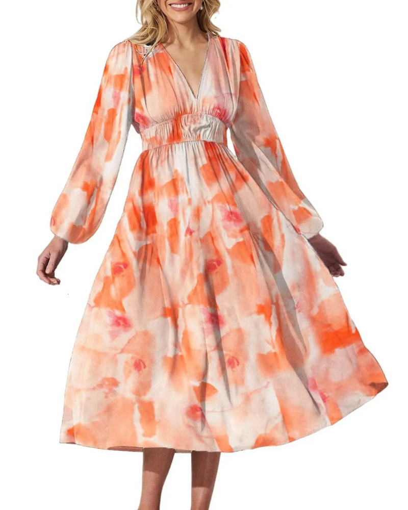 Celine | Vestido femenino con estampado floral