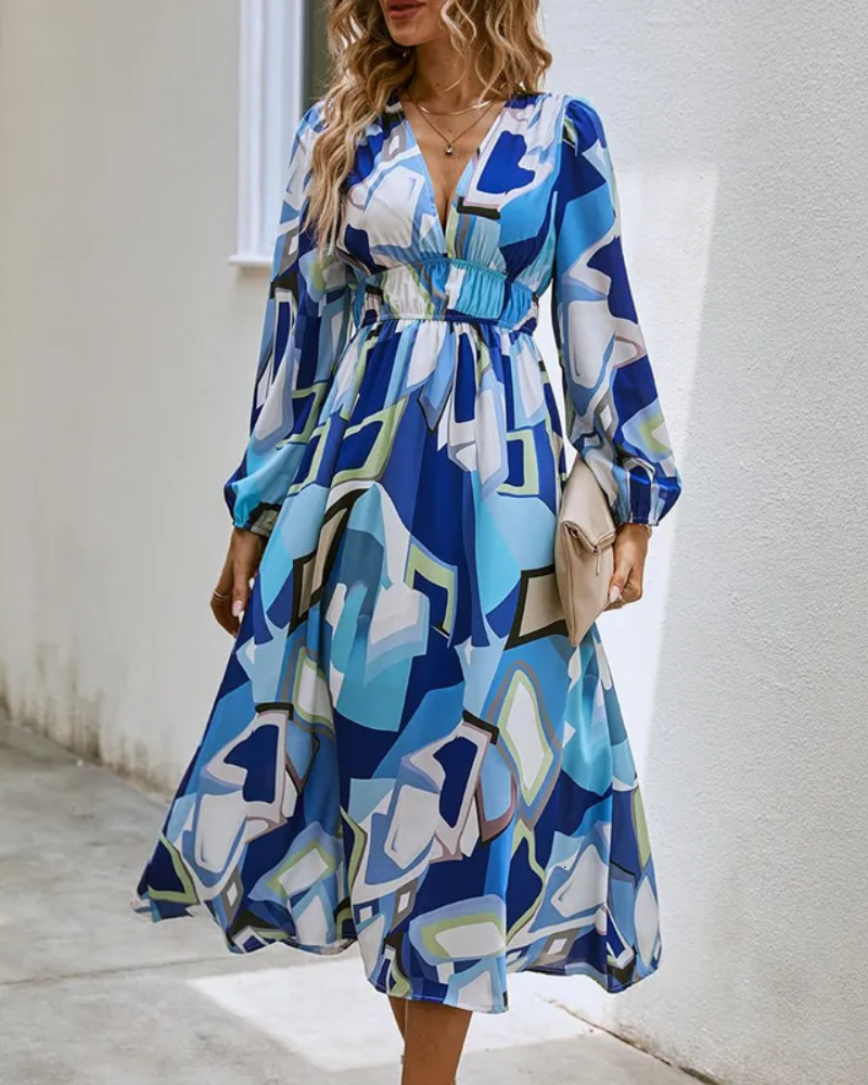 Celine | Vestido femenino con estampado floral