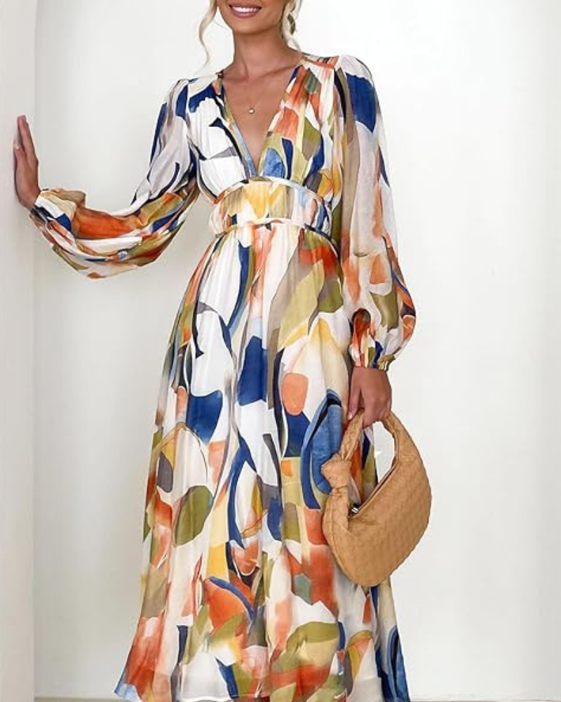 Celine | Vestido femenino con estampado floral