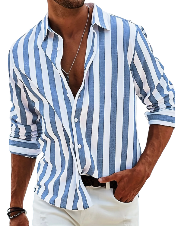 Samuel · Camisa de rayas finas