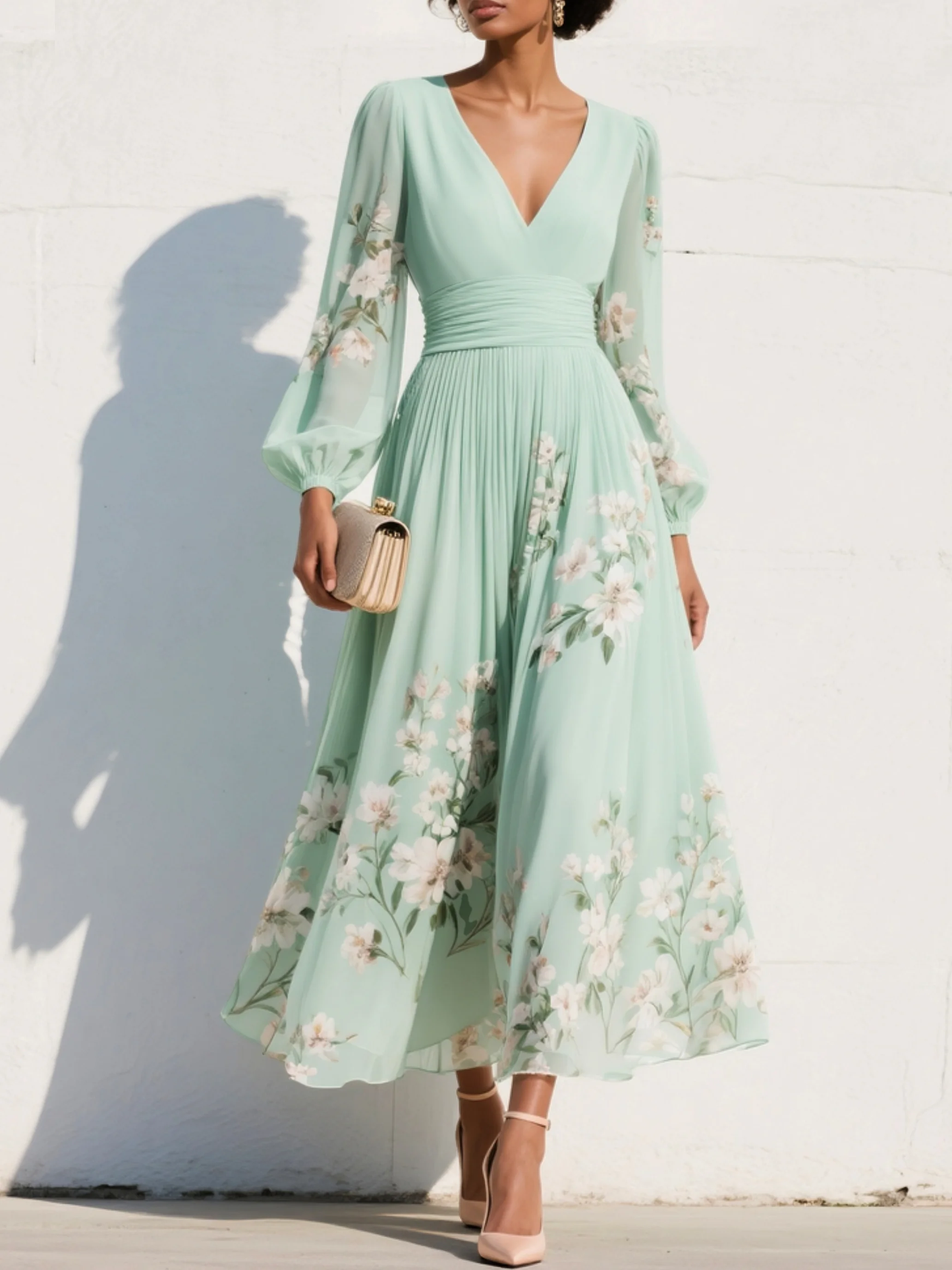 Nirena — Vestido midi
