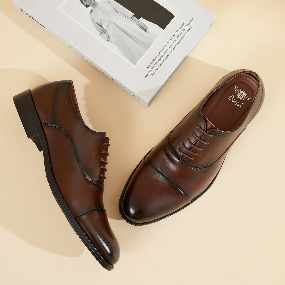 Arturo · Zapatos oxford de cuero con cordones