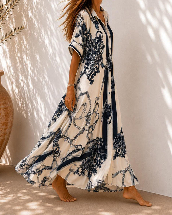 Vestido de verano con detalles vintage