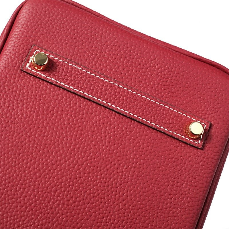 Cayetana · Bolso de mano de piel con asas dobles