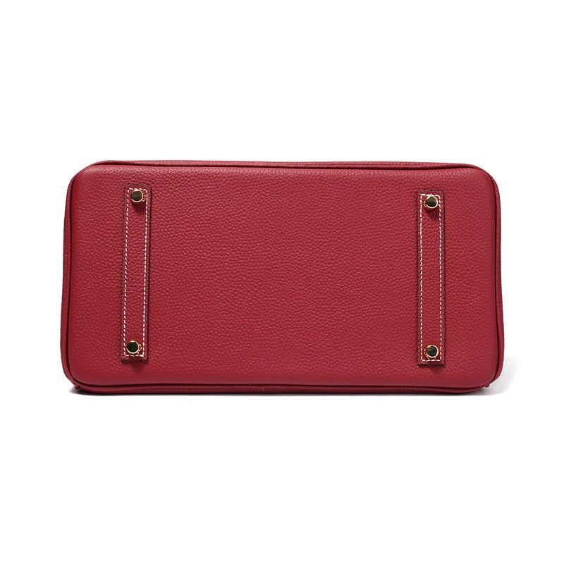 Cayetana · Bolso de mano de piel con asas dobles