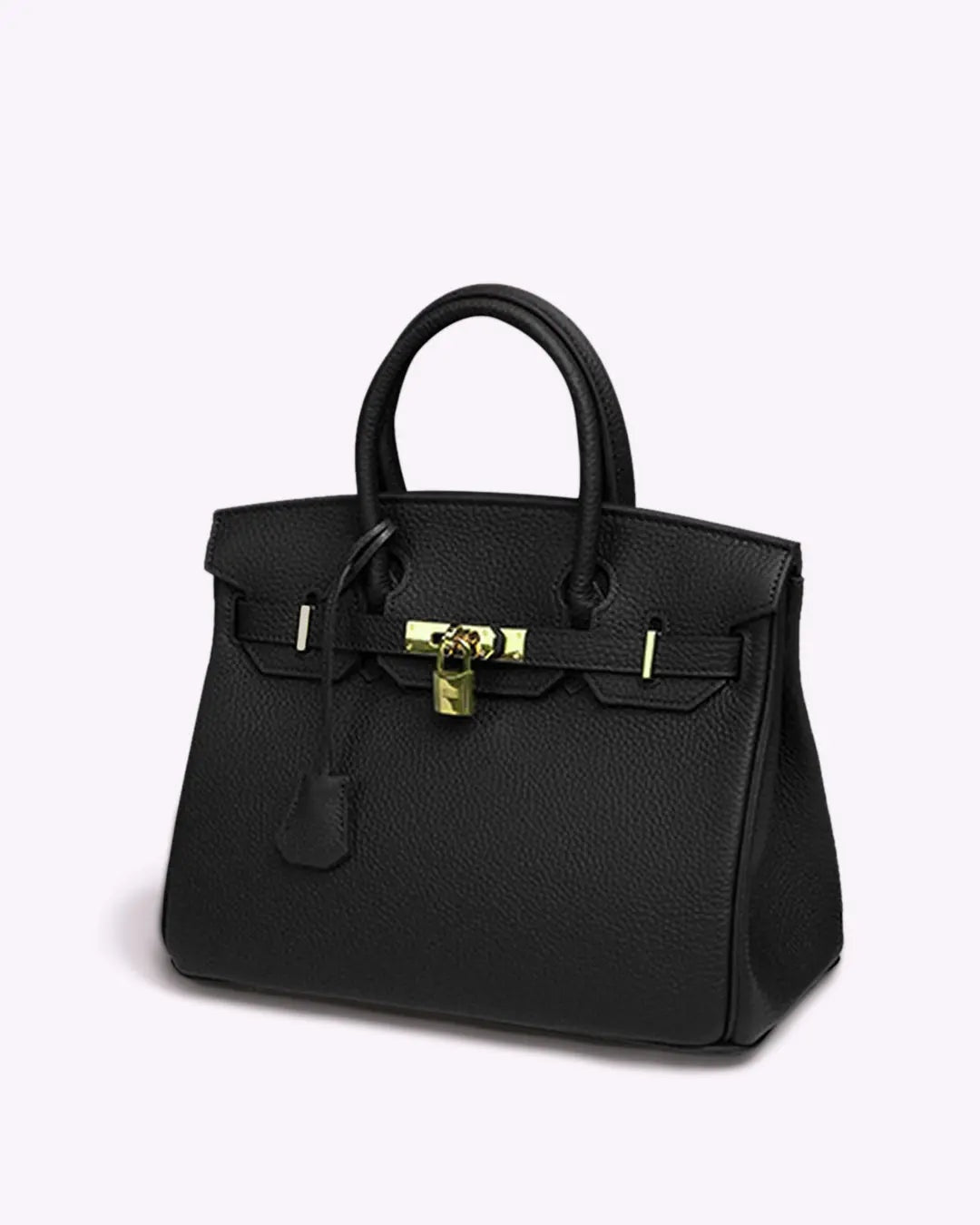 Cayetana · Bolso de mano de piel con asas dobles