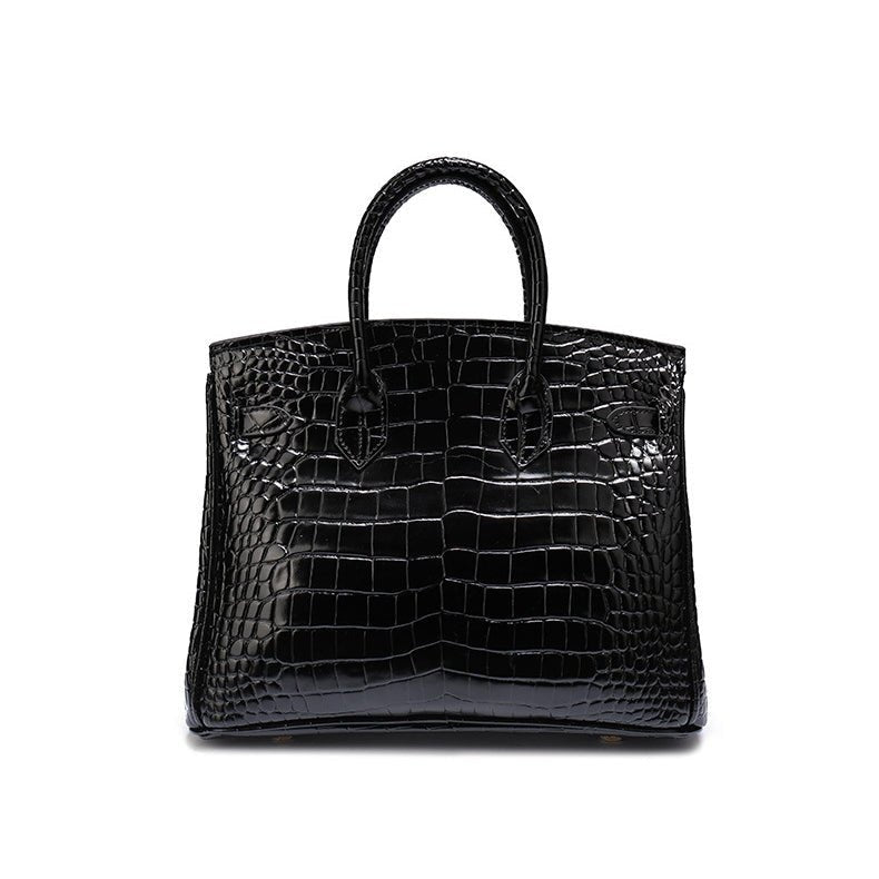 Cayetana · Bolso de mano de piel con asas dobles