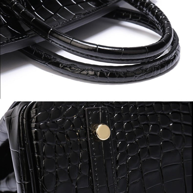 Cayetana · Bolso de mano de piel con asas dobles
