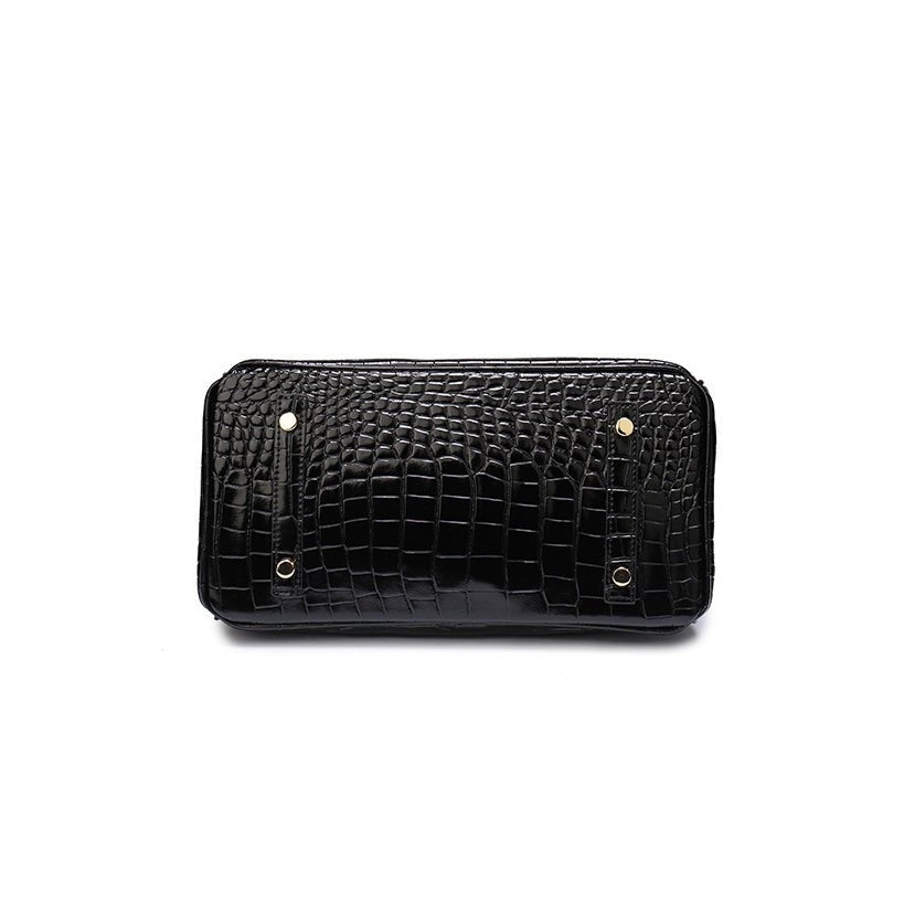 Cayetana · Bolso de mano de piel con asas dobles