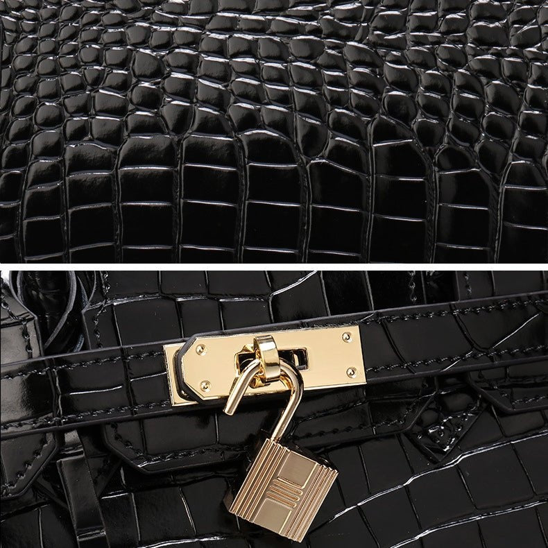Cayetana · Bolso de mano de piel con asas dobles