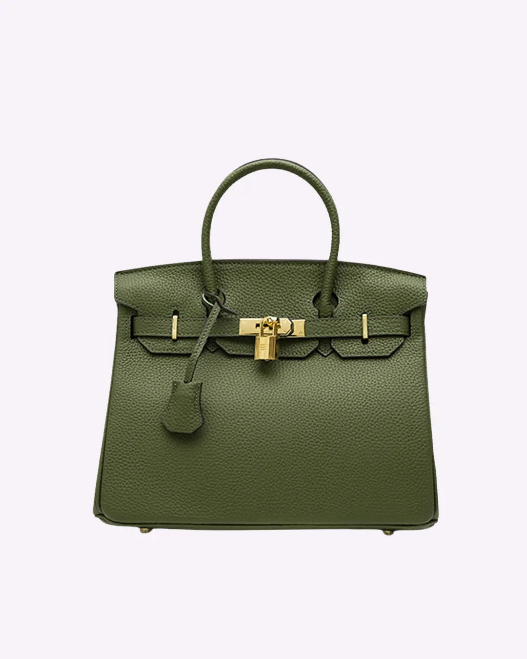 Cayetana · Bolso de mano de piel con asas dobles