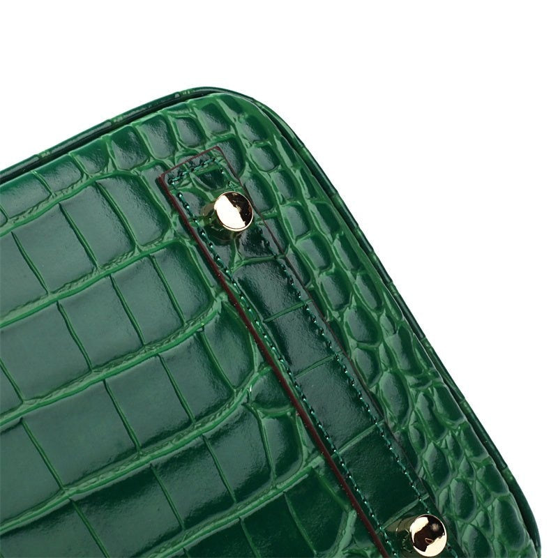 Cayetana · Bolso de mano de piel con asas dobles