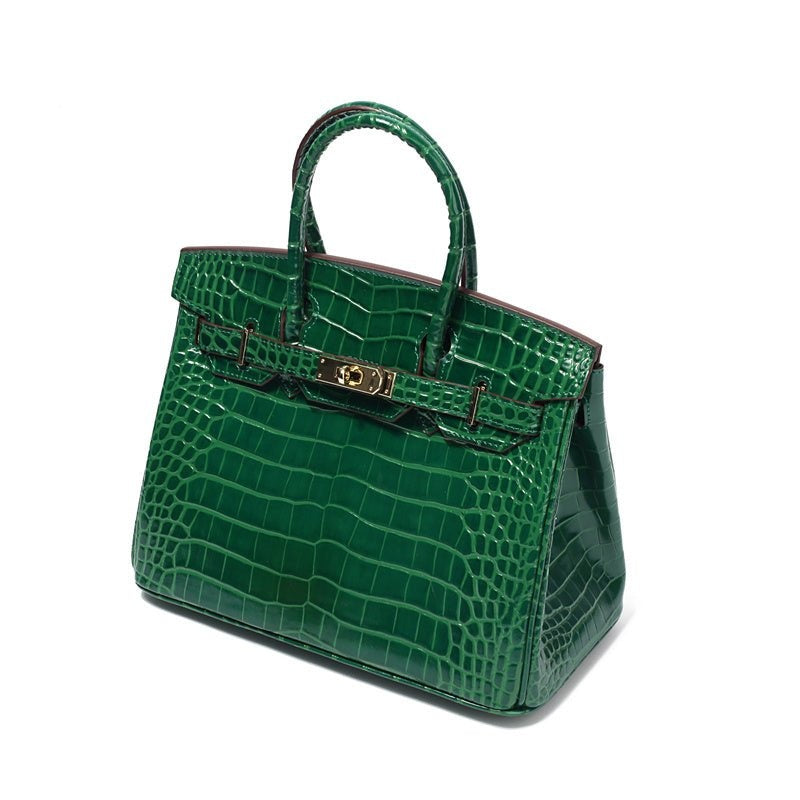 Cayetana · Bolso de mano de piel con asas dobles