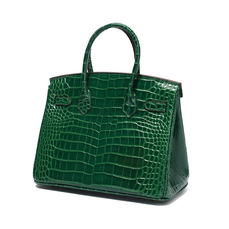 Cayetana · Bolso de mano de piel con asas dobles
